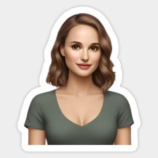 Natalie Portman Emoji Sticker